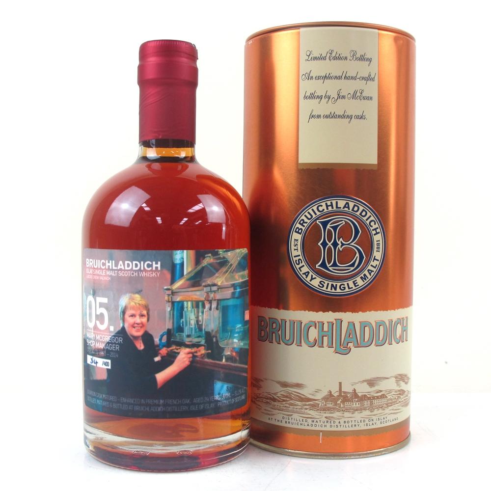 Bruichladdich 1990 Valinch 24 Year Old / Mary McGregor
