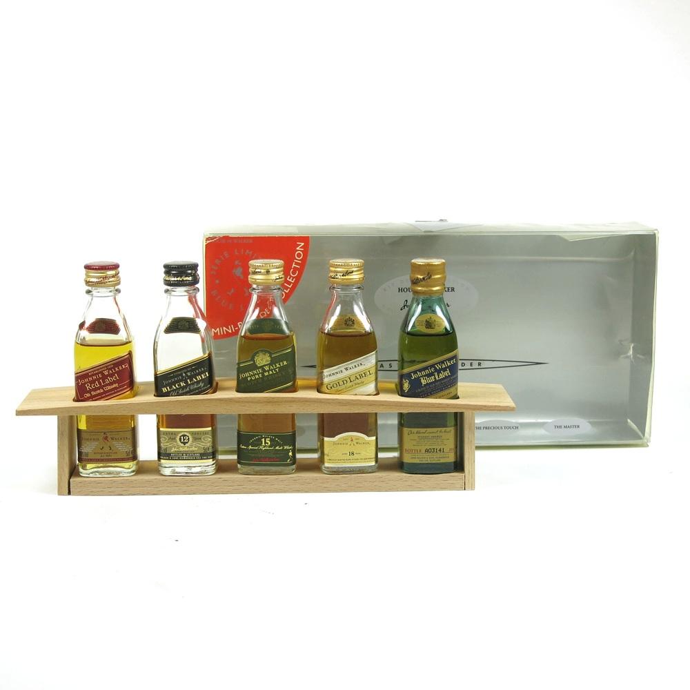 Johnnie Walker Master Blender Miniature Collection 5 x 5cl