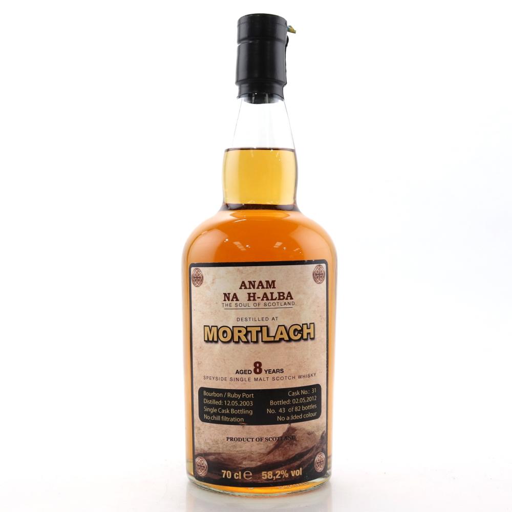 Mortlach 2003 Anam na h-Alba 8 Year Old