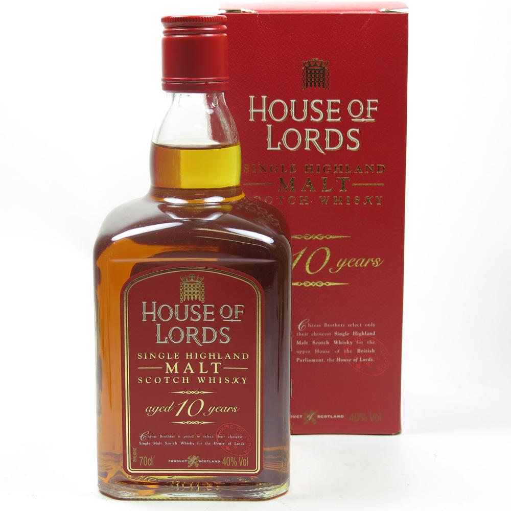 House Of Lords Single Highland Malt 10 Year Old