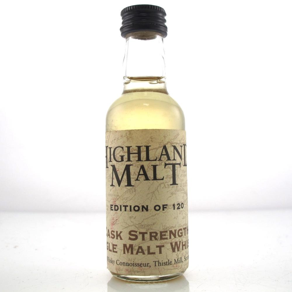 Dallas Dhu 1977 Whisky Connoisseur 18 Year Old Miniature 5cl