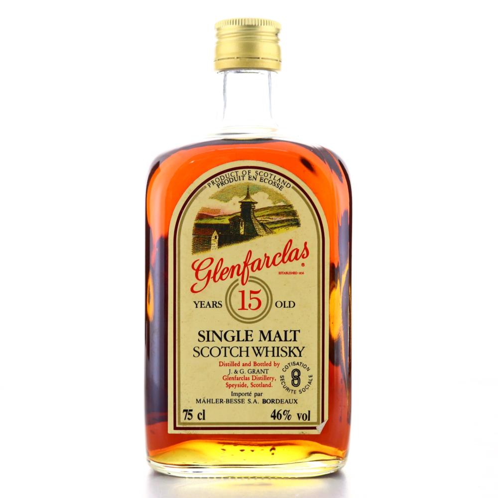 Glenfarclas 15 Year Old 1980s / Mahler-Besse Import