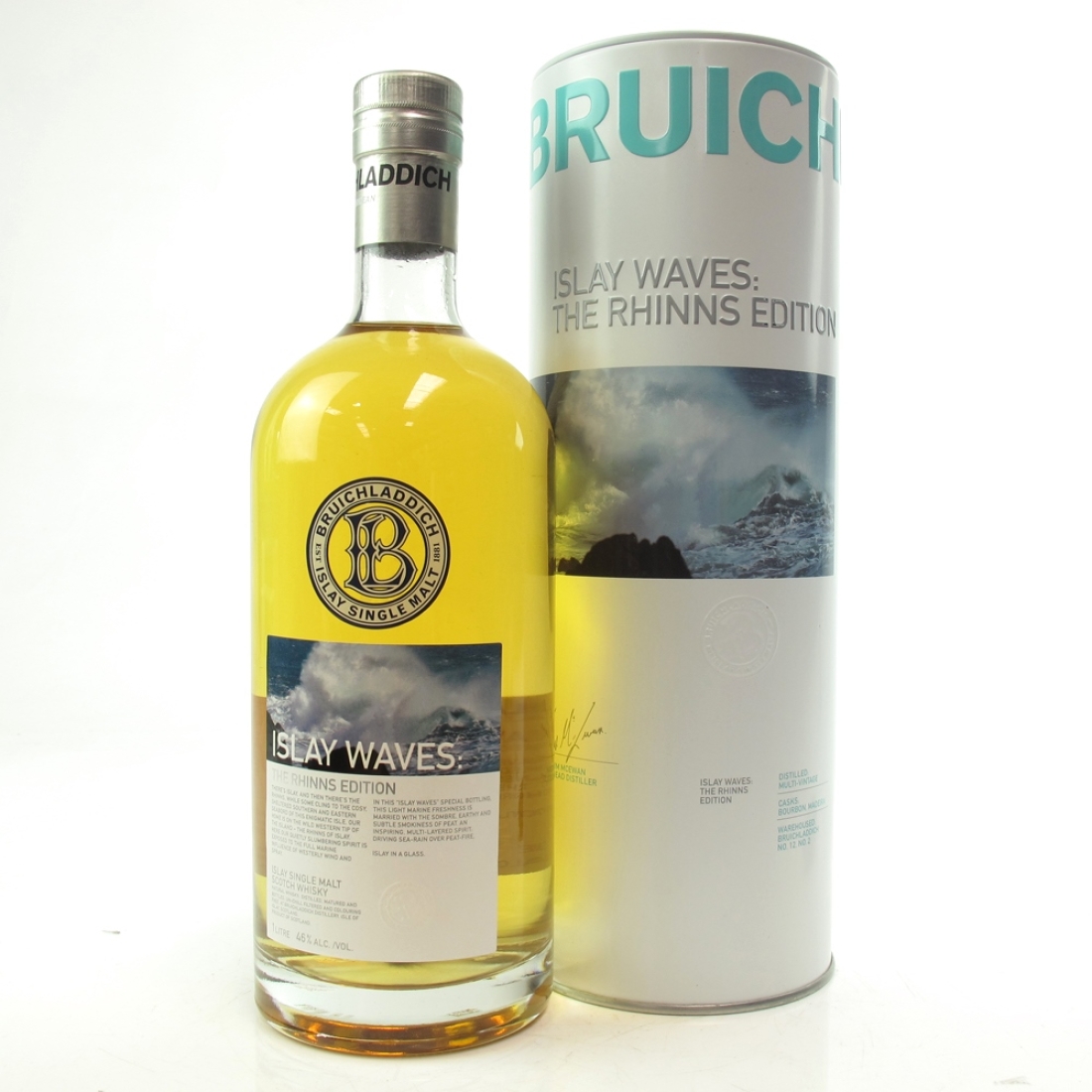 Bruichladdich Islay Waves Rhinns Edition 1 Litre