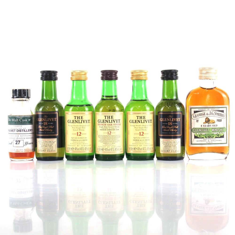 Glenlivet Miniature Selection x 7