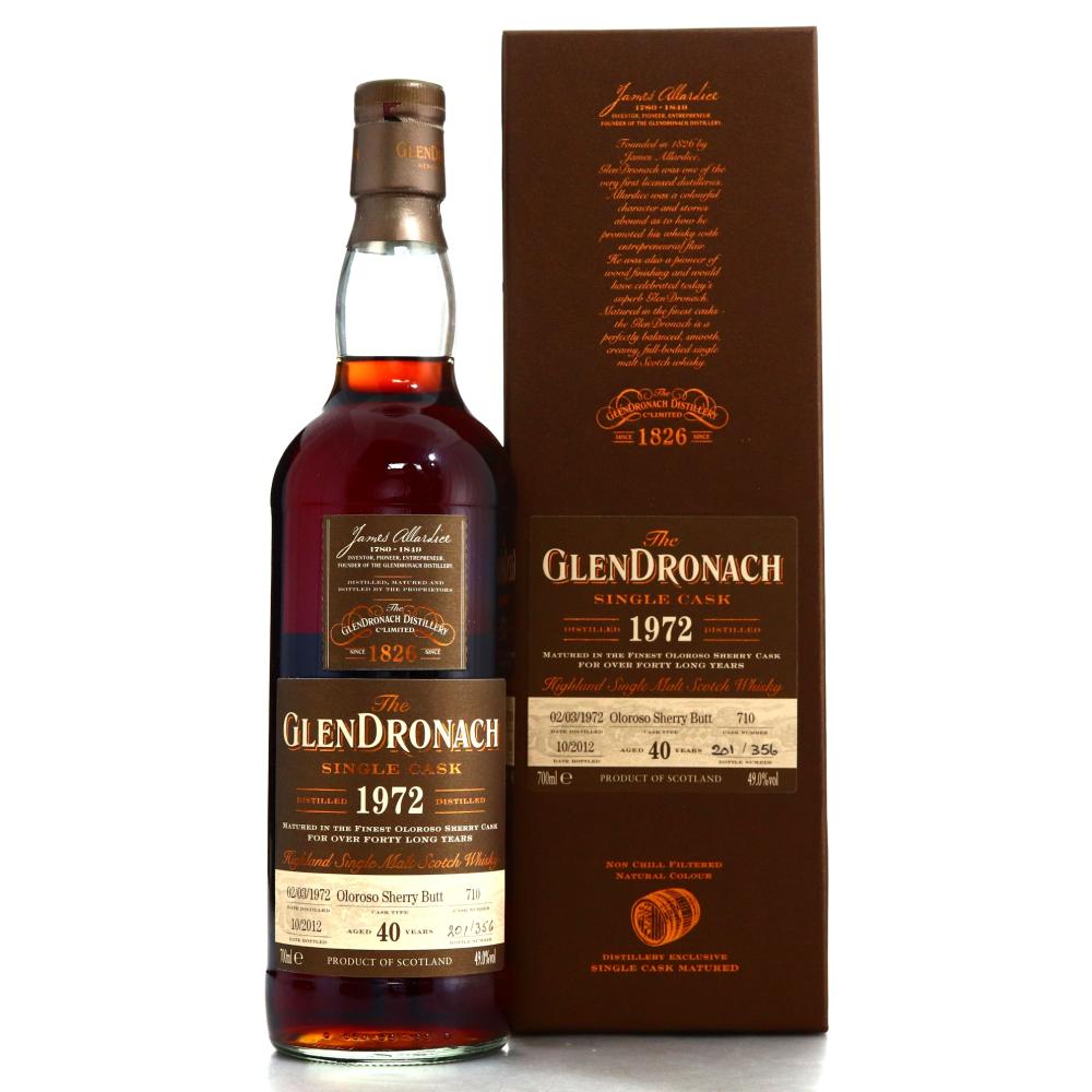 Glendronach 1972 Single Oloroso Cask 40 Year Old #710