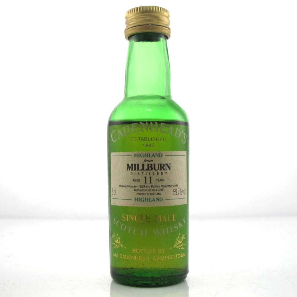 Millburn 1983 Cadenhead's 11 Year Old Miniature 5cl