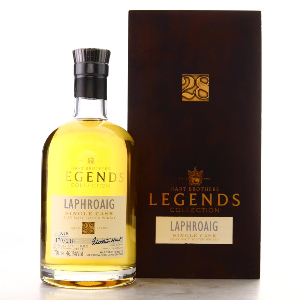 Laphroaig 1990 Hart Brothers 28 Year Old Legends Collection