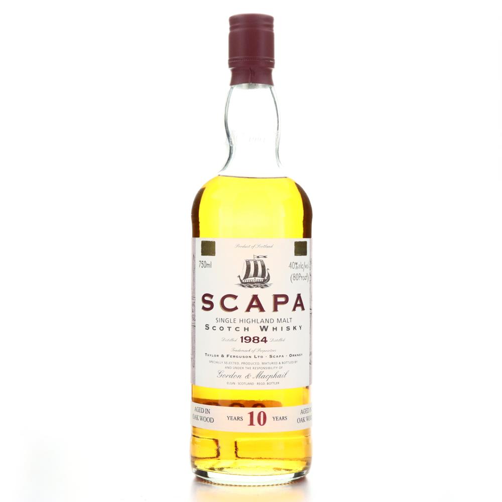 Scapa 1984 Gordon and MacPhail 10 Year Old 75cl / US Import