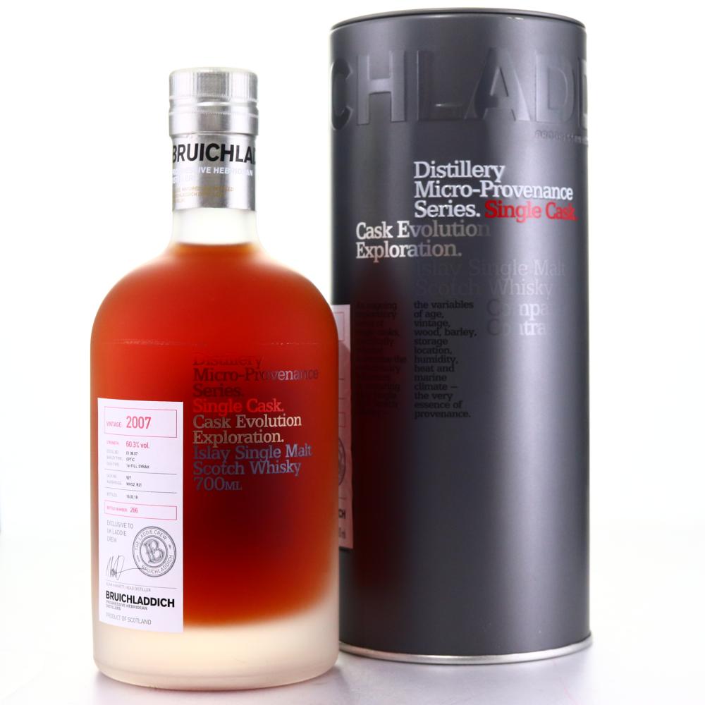 Bruichladdich 2007 Micro Provenance Single Cask 10 Year Old #927 / UK Laddie Crew Exclusive