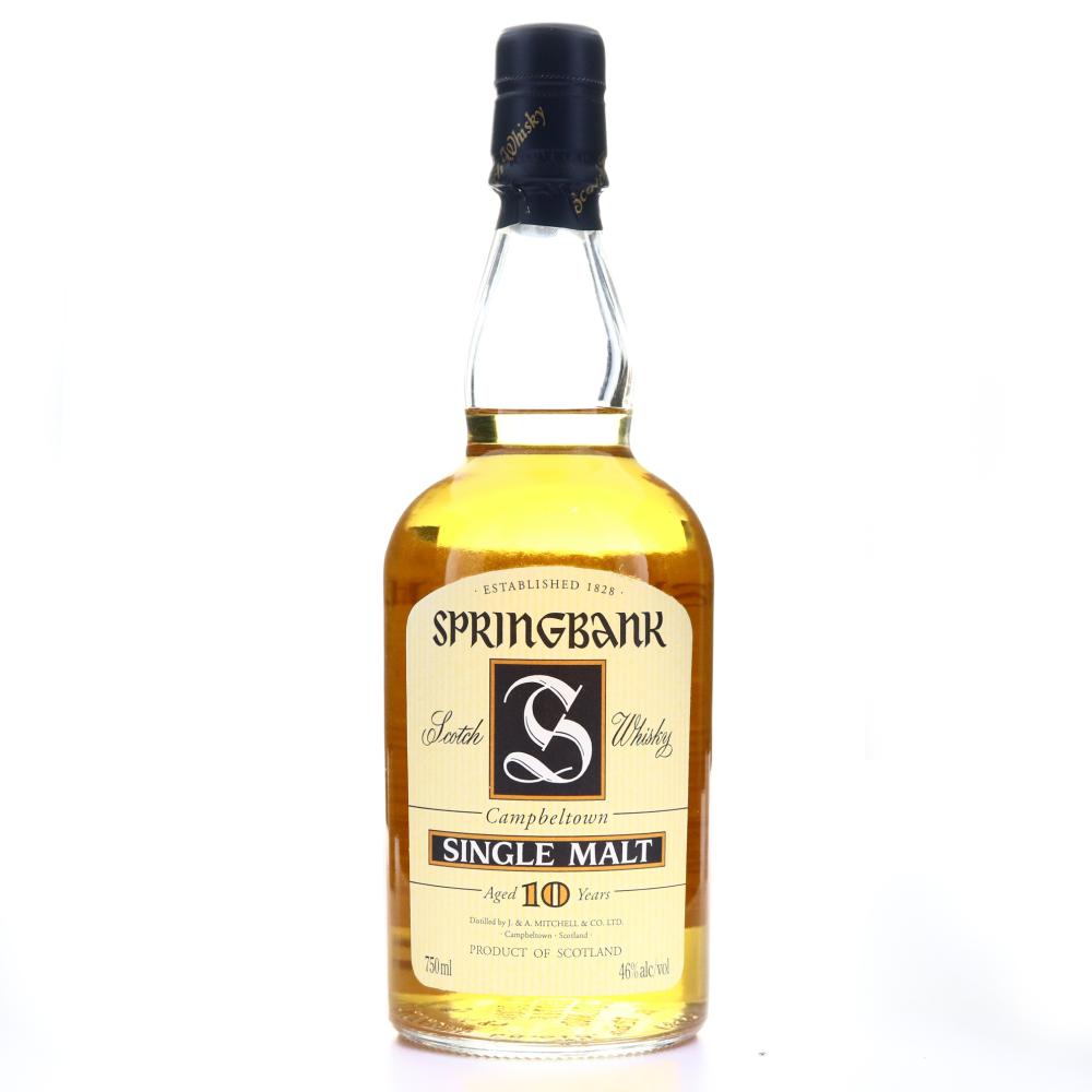 Springbank 10 Year Old 75cl 1990s / US Import