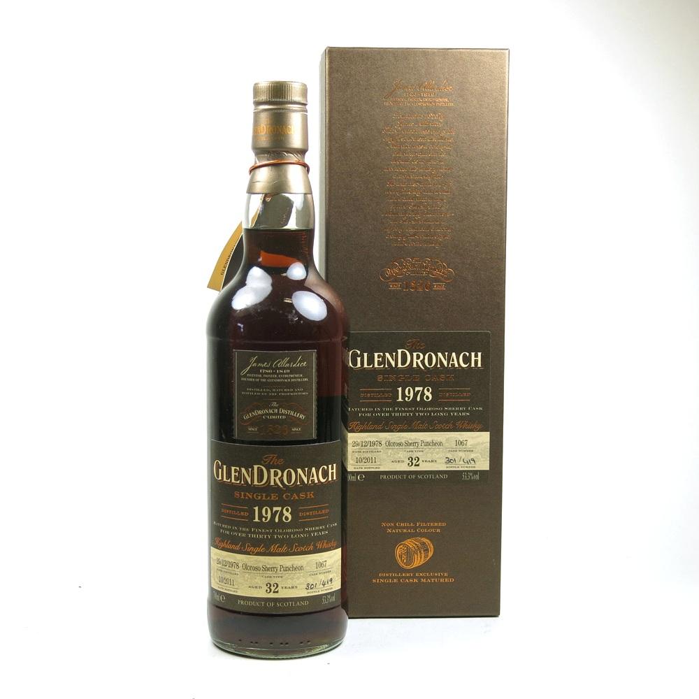 Glendronach 1978 32 Year Old Single Cask #1067
