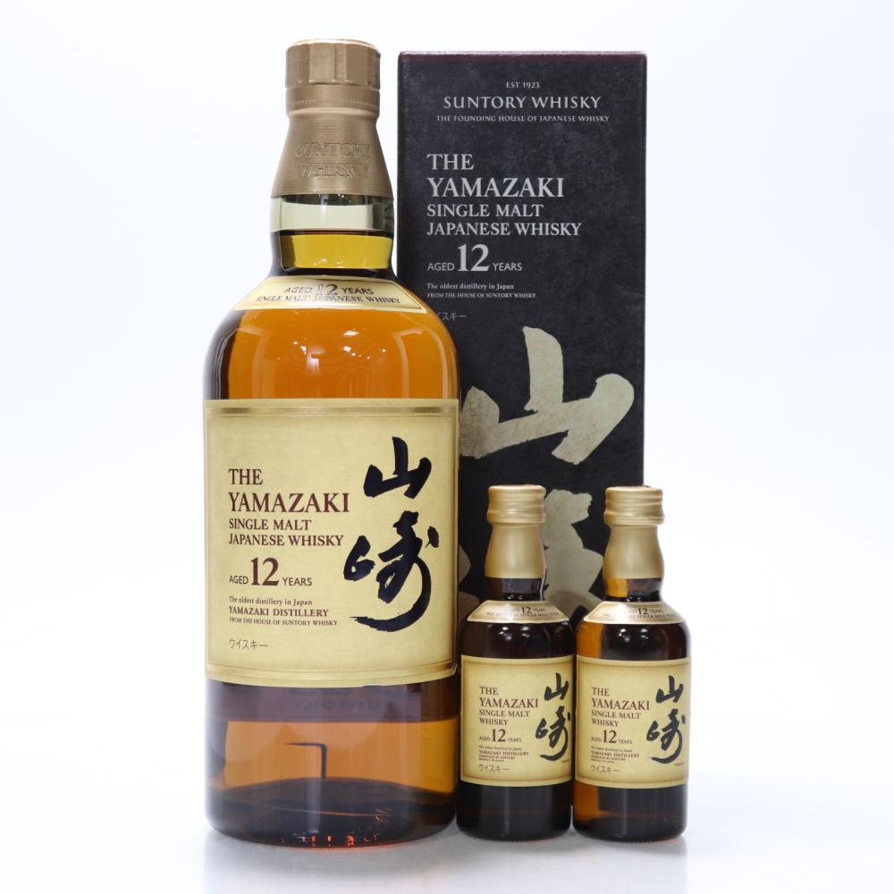 Yamazaki 12 Year Old & 2 x Miniature 5cl