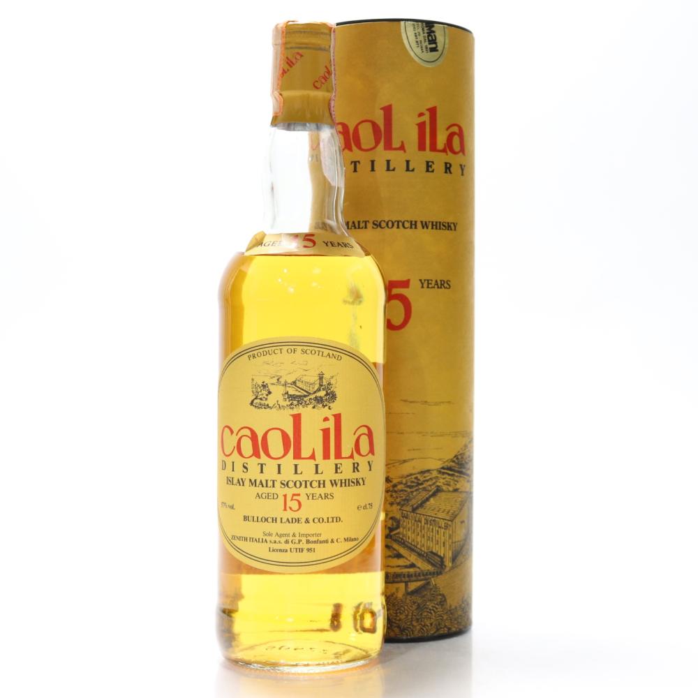 Caol Ila 15 Year Old Bulloch Lade Cask Strength 1980s / Zenith Import