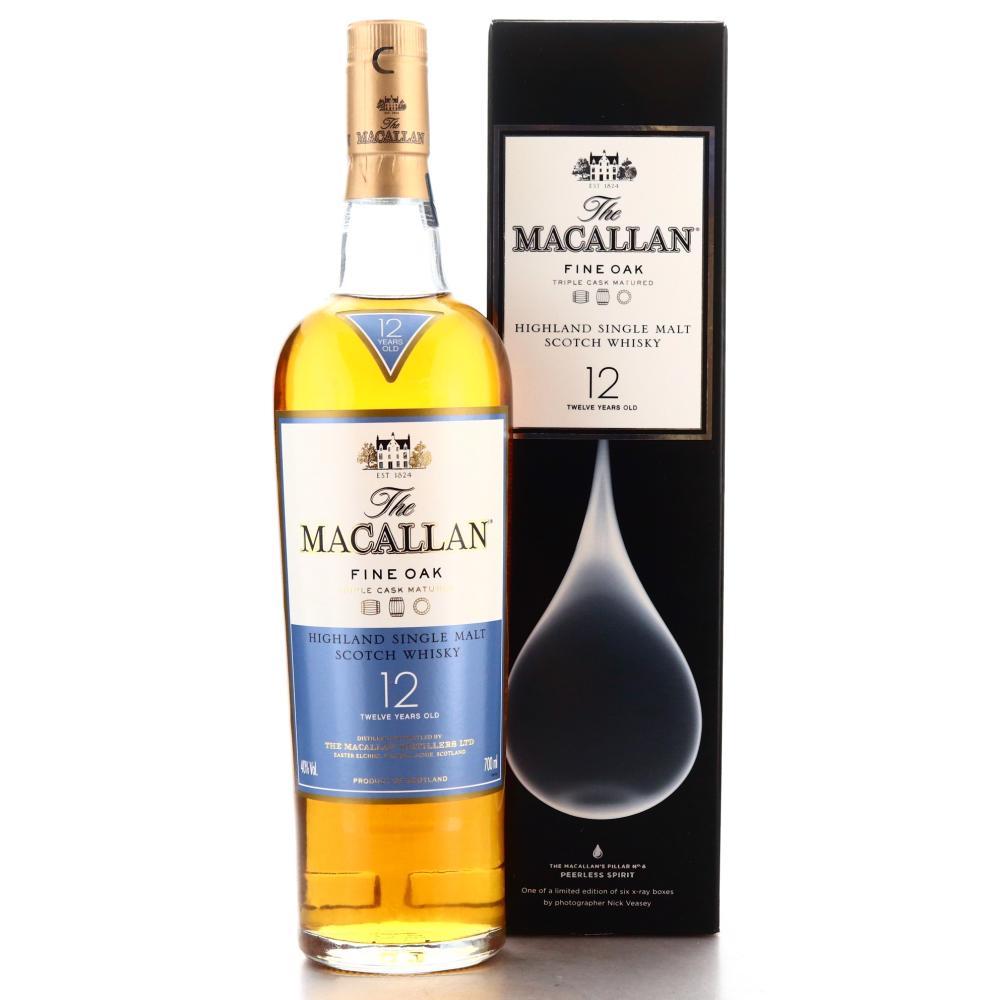 Macallan 12 Year Old Fine Oak Nick Veasey Pillars / No.6 Peerless Spirit