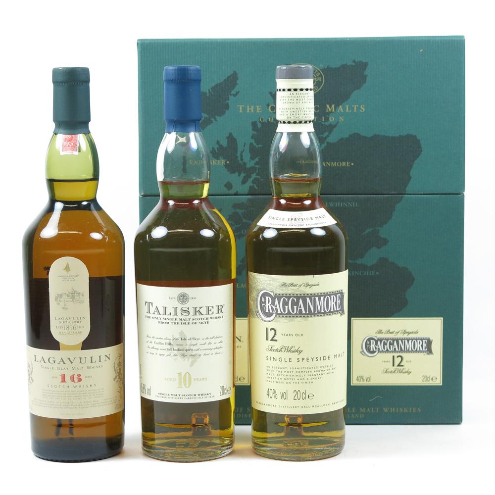 Classic Malt Gift Pack : Heavy Malts (Cragganmore / Talisker / Lagavulin) 3 x 20cl