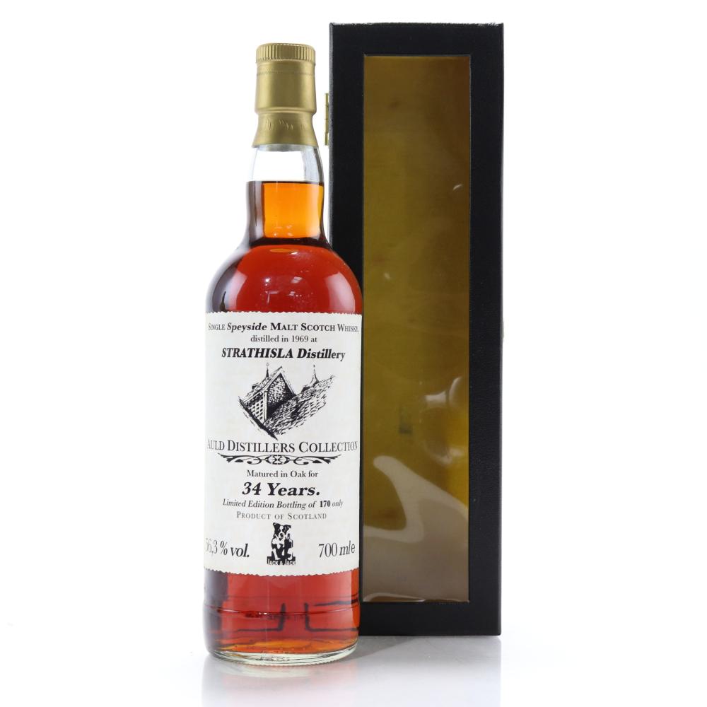 Strathisla 1969 Auld Distillers Collection 34 Year Old