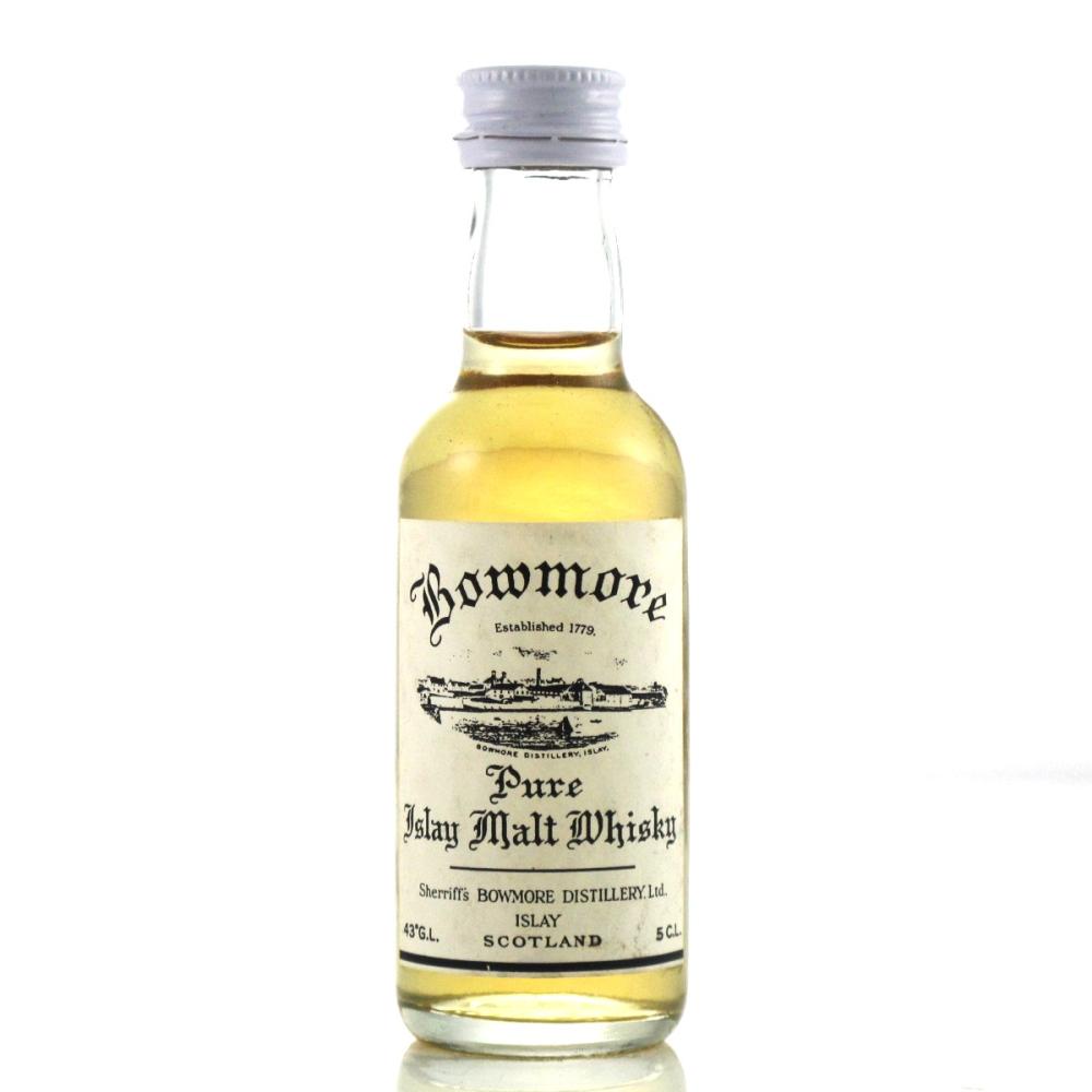 Bowmore Sherriff's Reproduction Miniature 5cl
