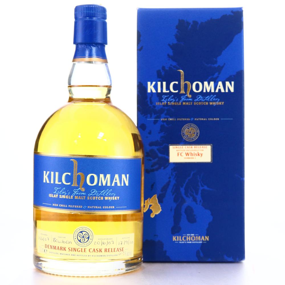 Kilchoman 2007 Single Bourbon Cask #156 / Denmark