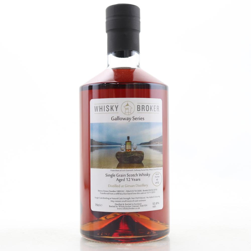 Girvan 2006 Whisky Broker 12 Year Old