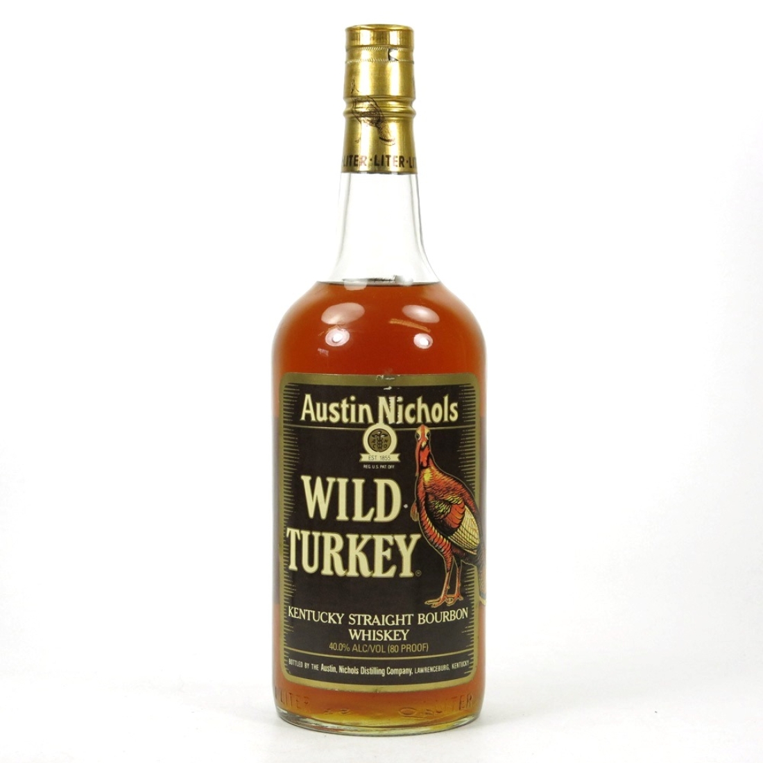 Wild Turkey 1980s 1 Litre