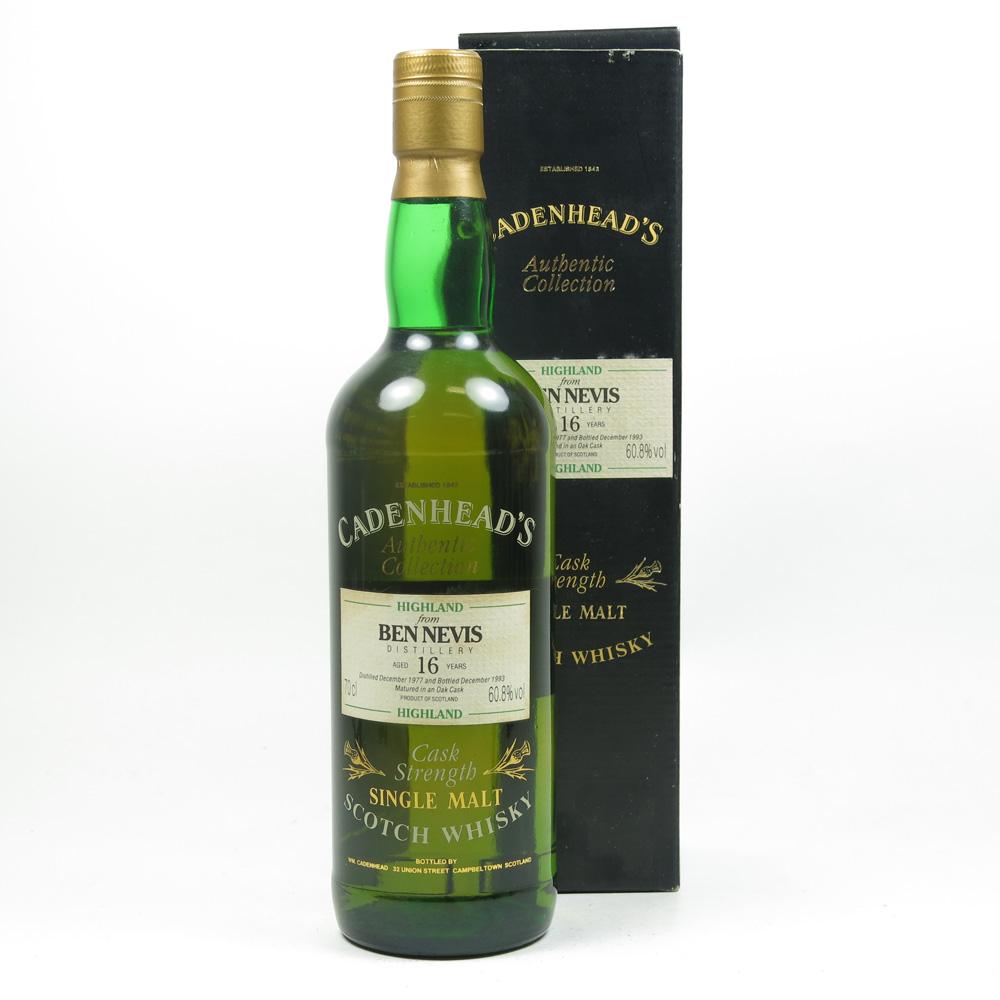 Ben Nevis 1977 Cadenhead's 16 Year Old