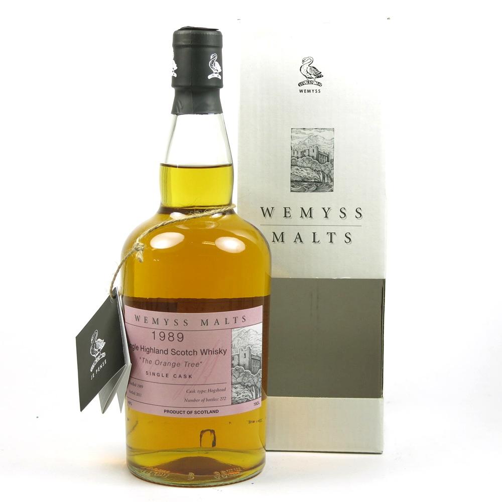 Glen Garioch 1989 Wemyss Malts 21 Year Old / The Orange Tree
