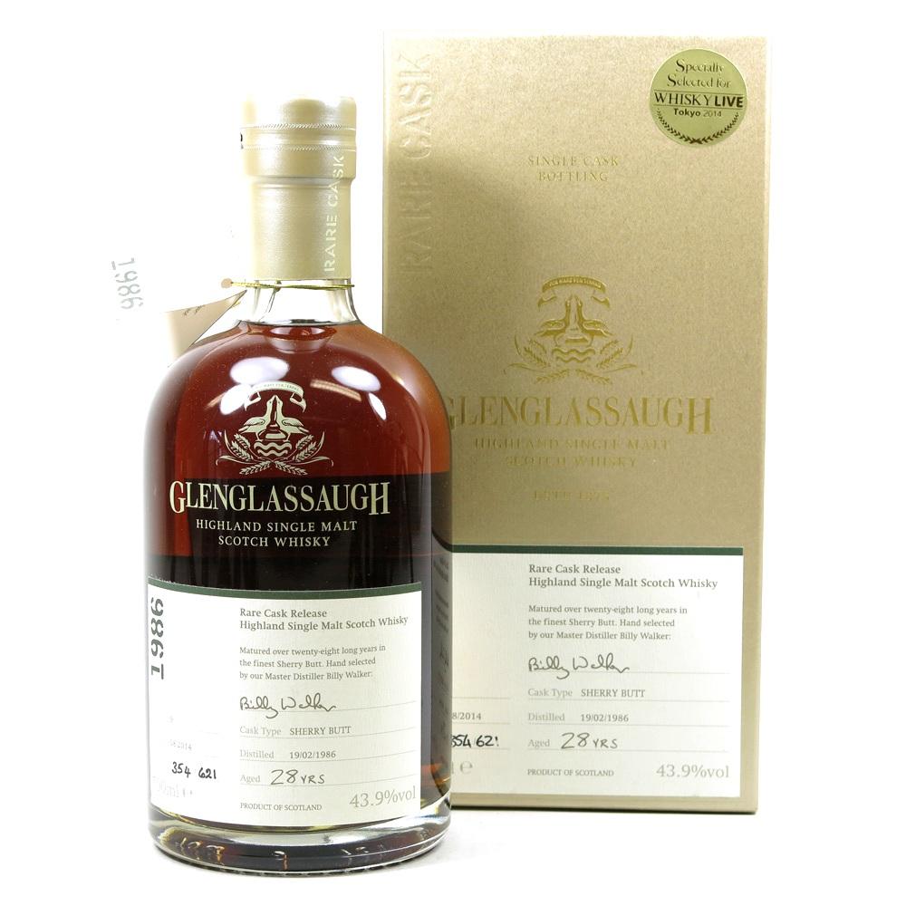 Glenglassaugh 1986 Single Cask Whisky Live Tokyo 2014 28 Year Old