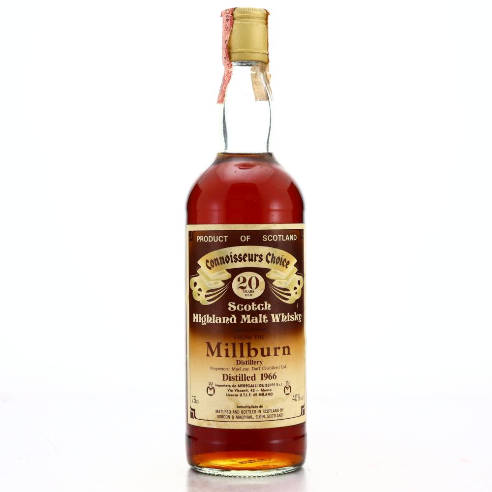 Millburn 1966 Gordon and MacPhail 20 Year Old / Meregalli Import