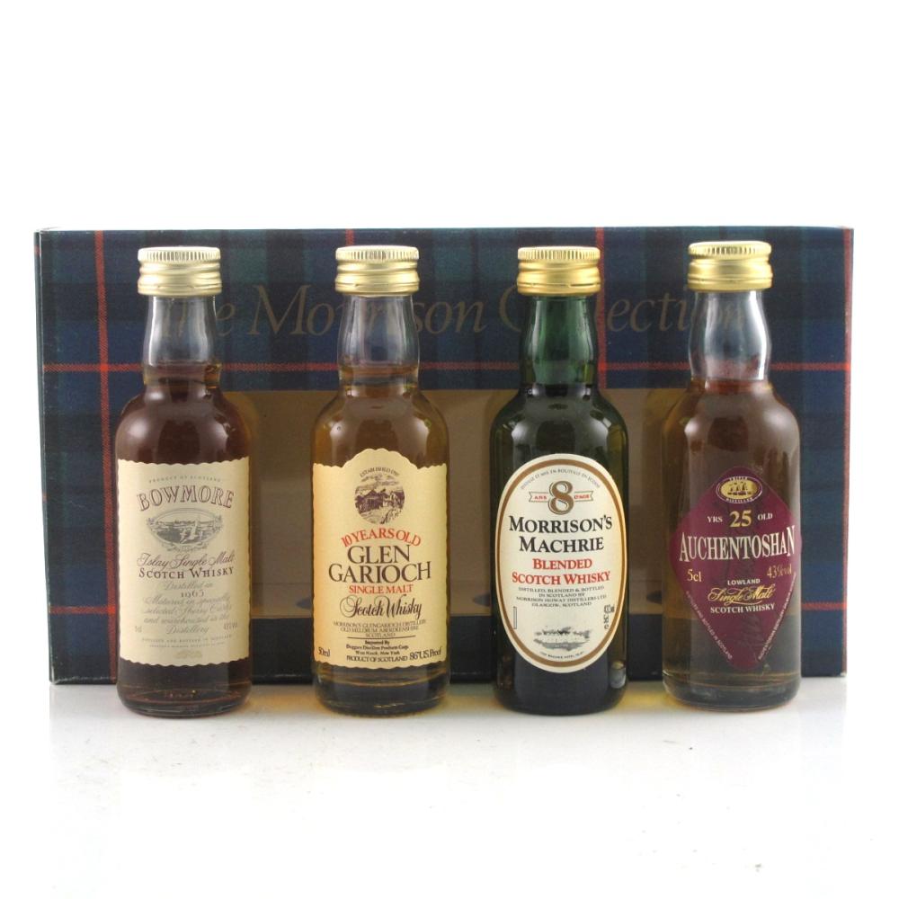 Morrison Miniature Collection 4 x 5cl / Including Bowmore 1965 Sherry Cask