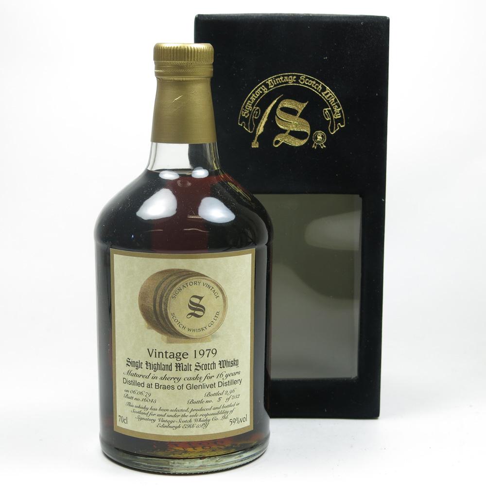 Braes Of Glenlivet 1979 Signatory 16 Year Old