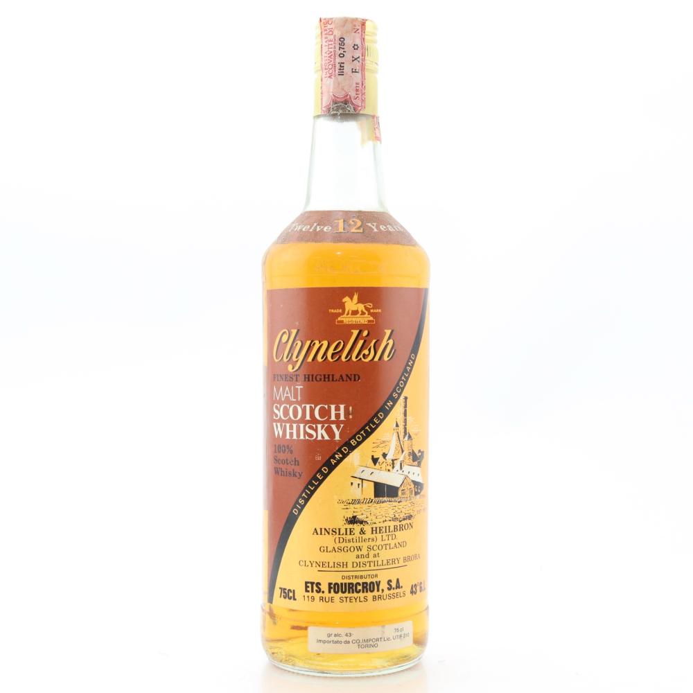 Clynelish 12 Year Old Ainslie and Heilbron 1979 / Fourcroy Import