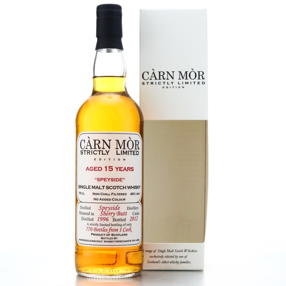 Speyside 1996 Carn Mor 15 Year Old