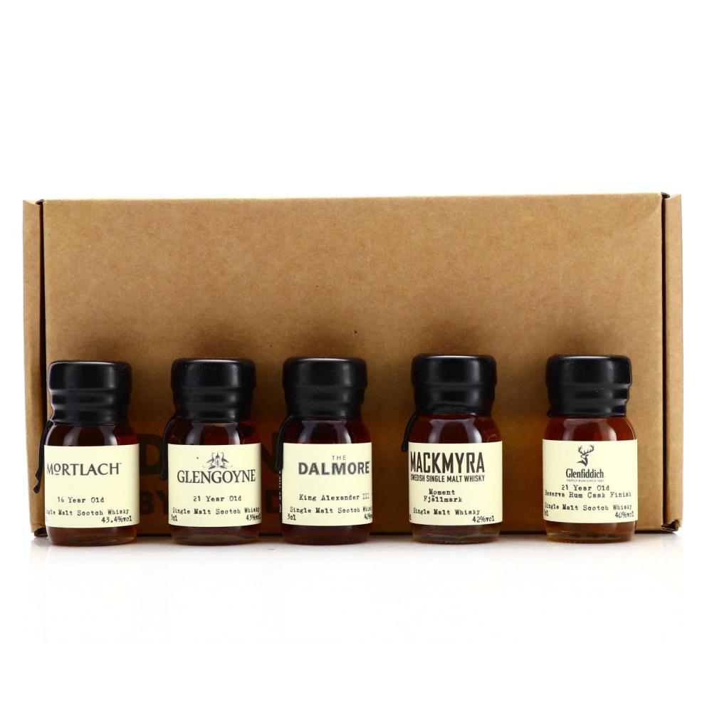 Drinks by the Dram Samples x 5 / includes Glengoyne 21 Year Old
