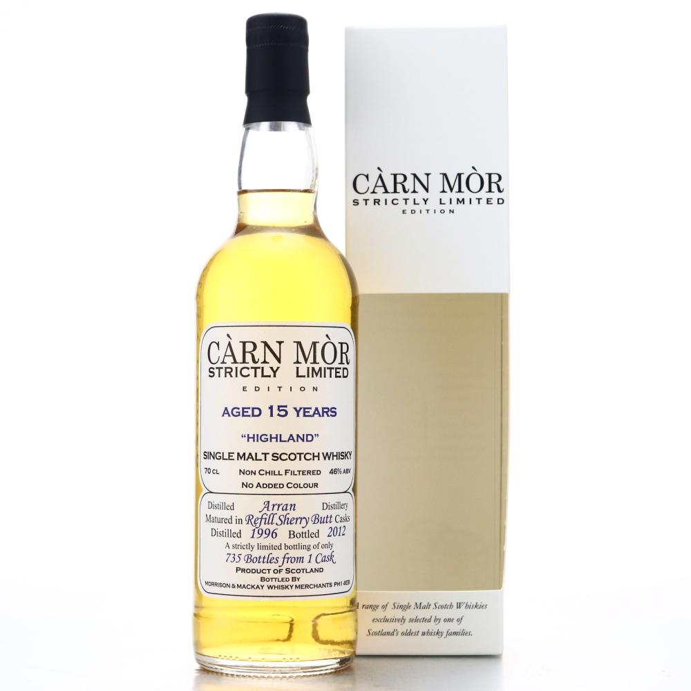 Arran 1996 Carn Mor 15 Year Old