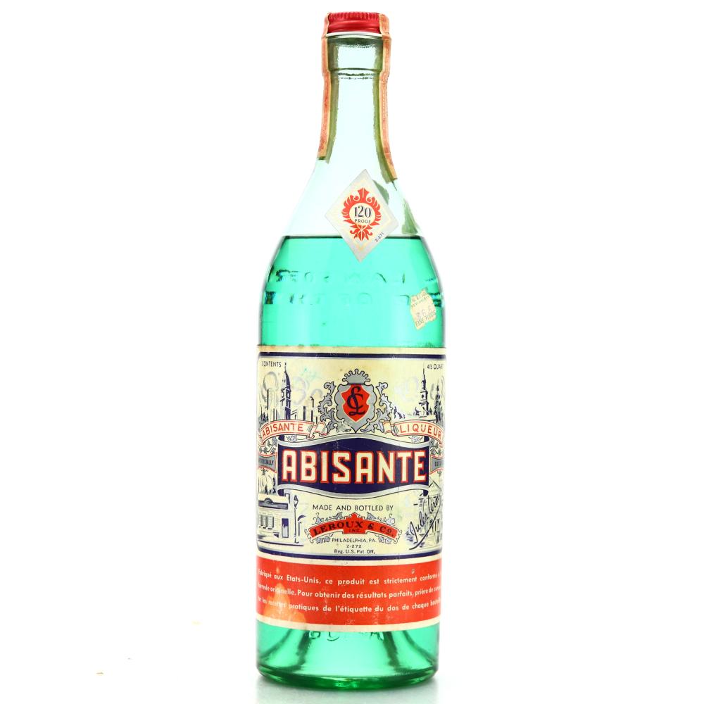 Abisante Liqueur 120 Proof 1950s / US Import