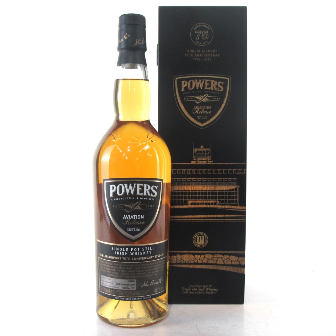 Powers 2000 Aviation Single Cask / Dublin Airport
