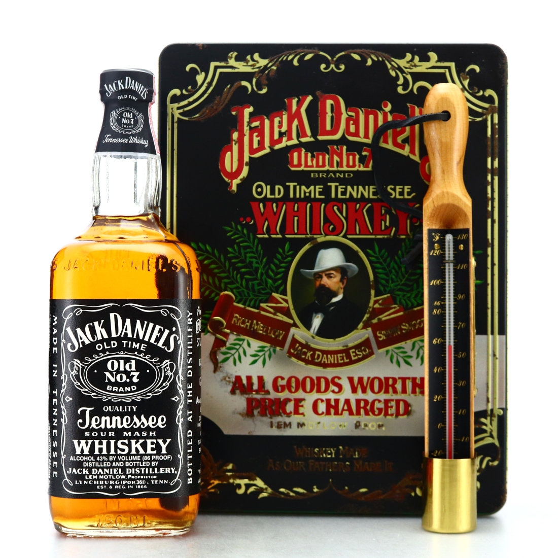 Jack Daniel's Old No.7 86 Proof with Distiller's Thermometer