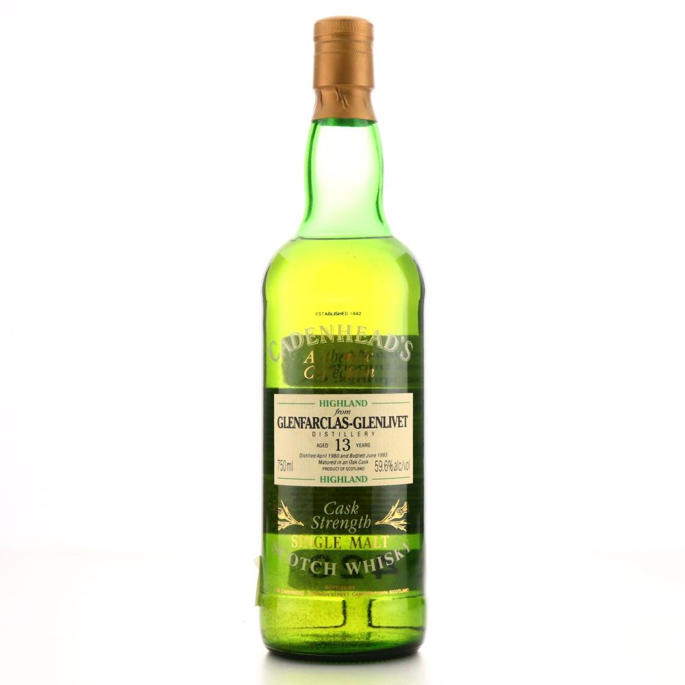 Glenfarclas 1980 Cadenhead's 13 Year Old 75cl / US Import