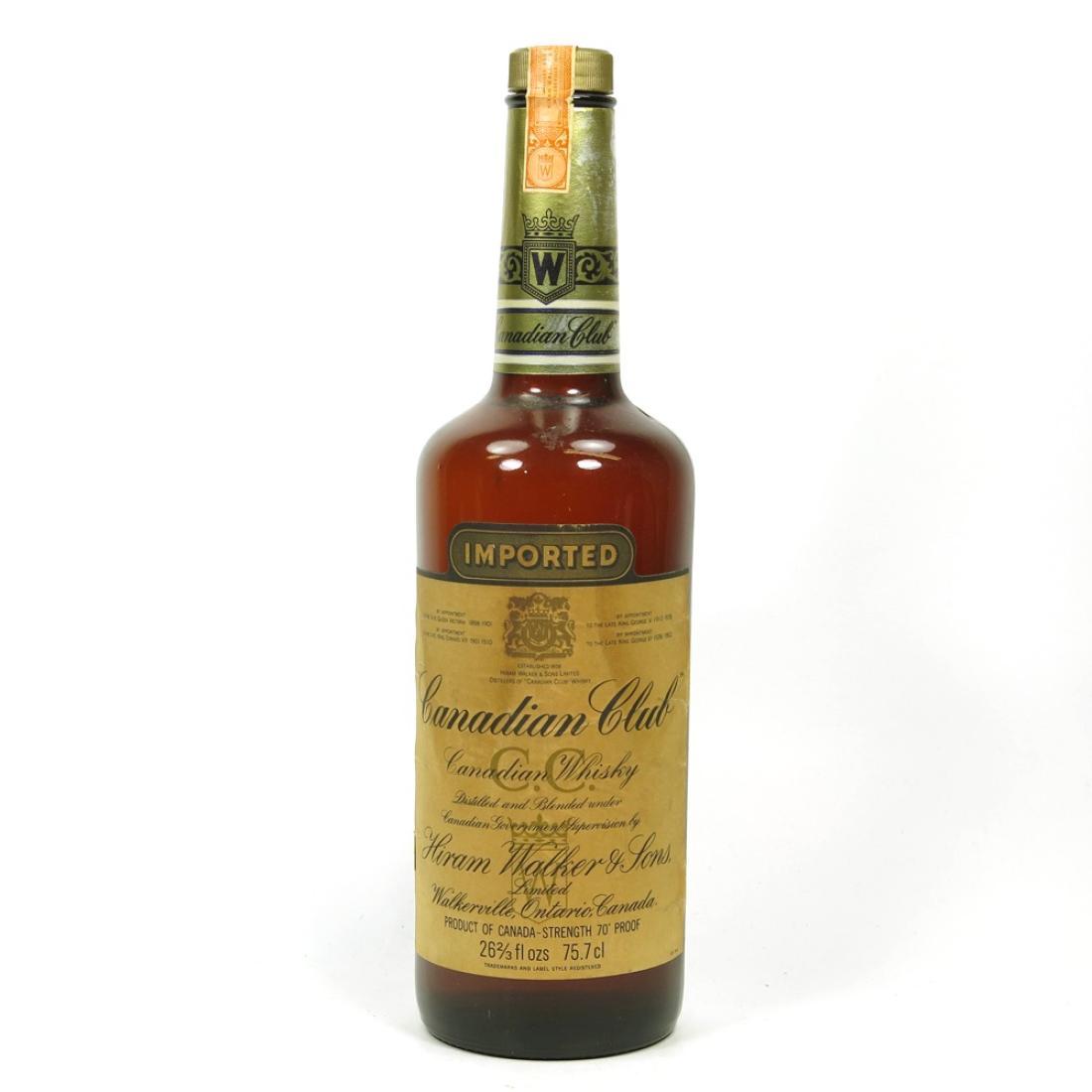 Canadian Club 1970s Whisky | Whisky Auctioneer