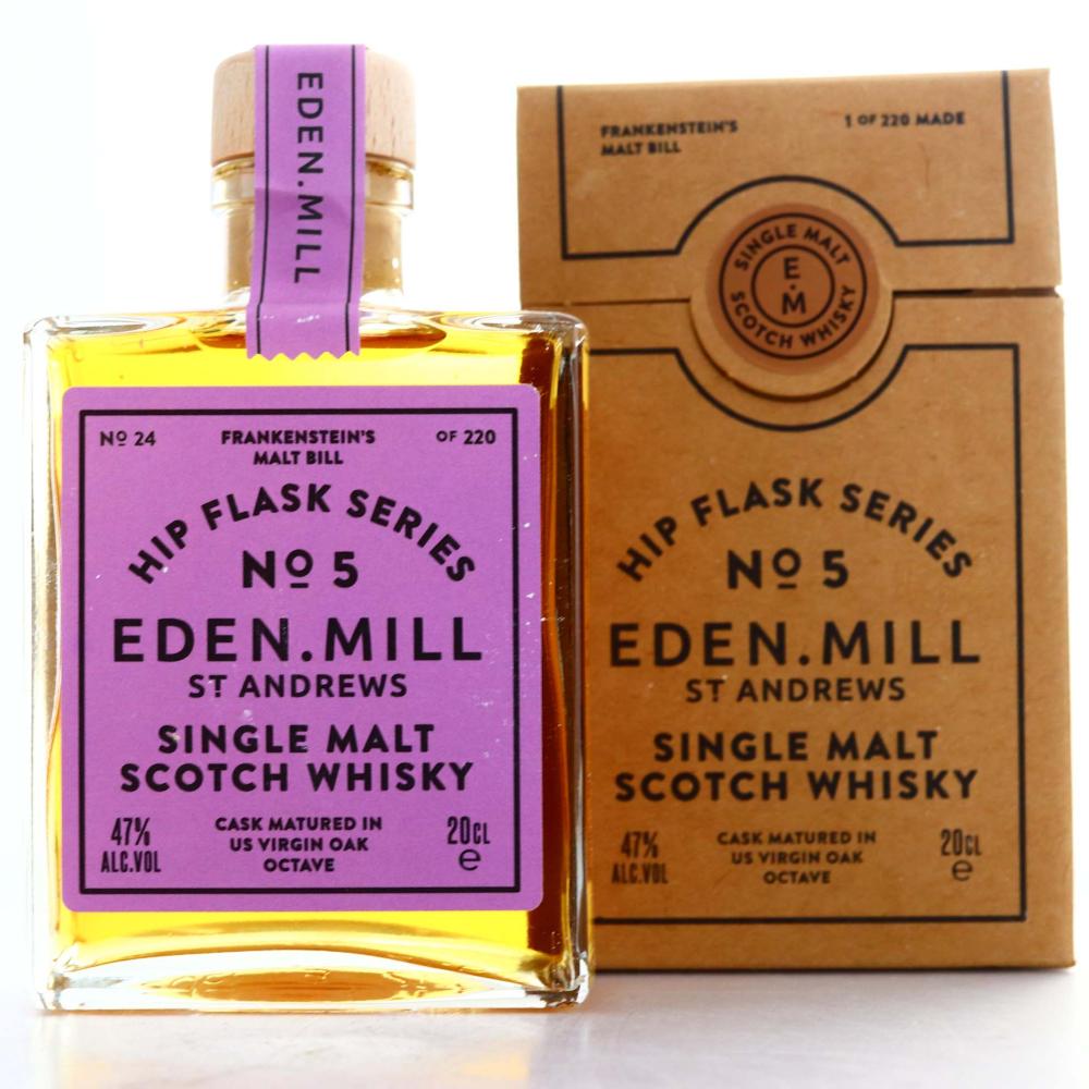 Eden Mill Single Malt Hip Flask Series No.5 20cl / Frankenstein's Malt Bill