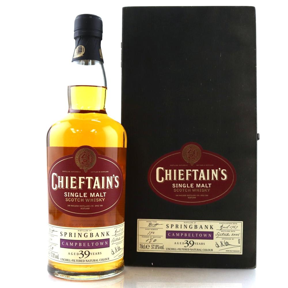 Springbank 1969 Chieftain's 39 Year Old