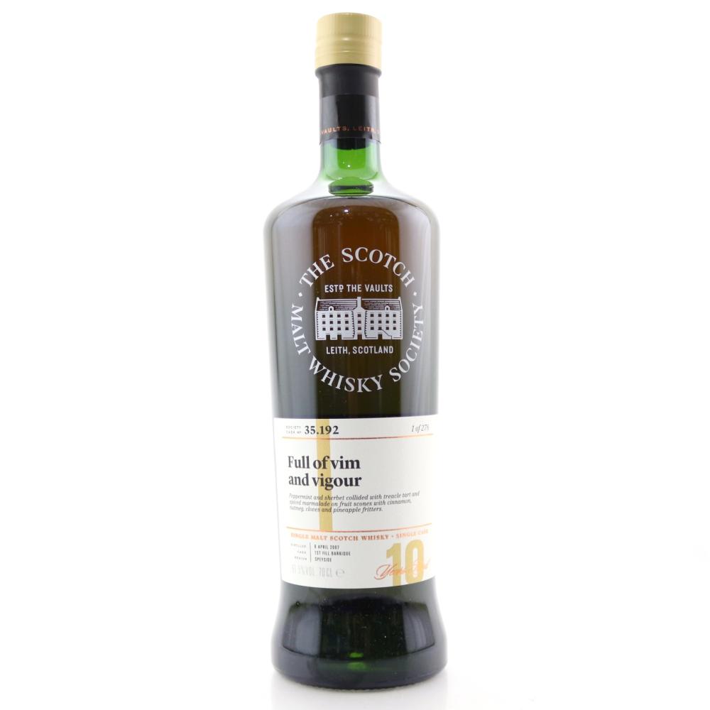 Glen Moray 2007 SMWS 10 Year Old 35.192