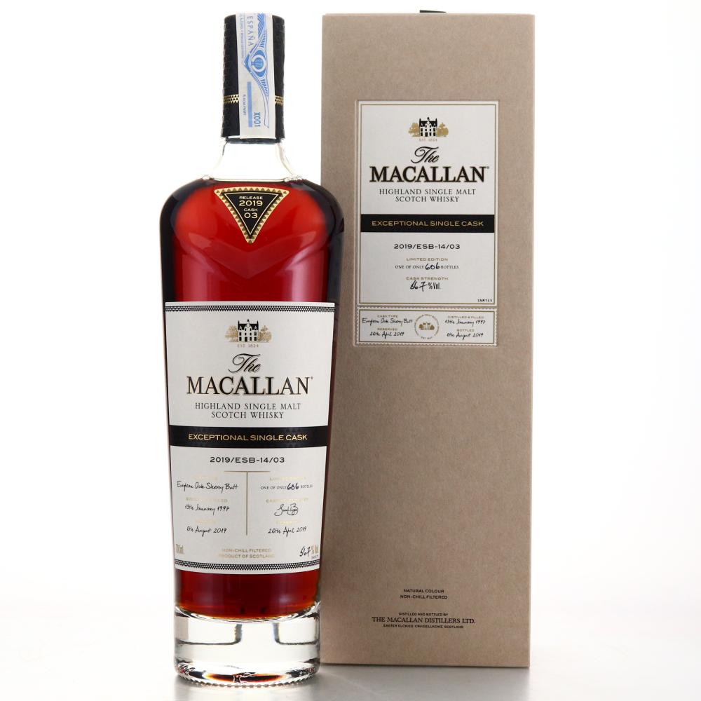 Macallan 1997 Exceptional Cask #14-03 / 2019 Release