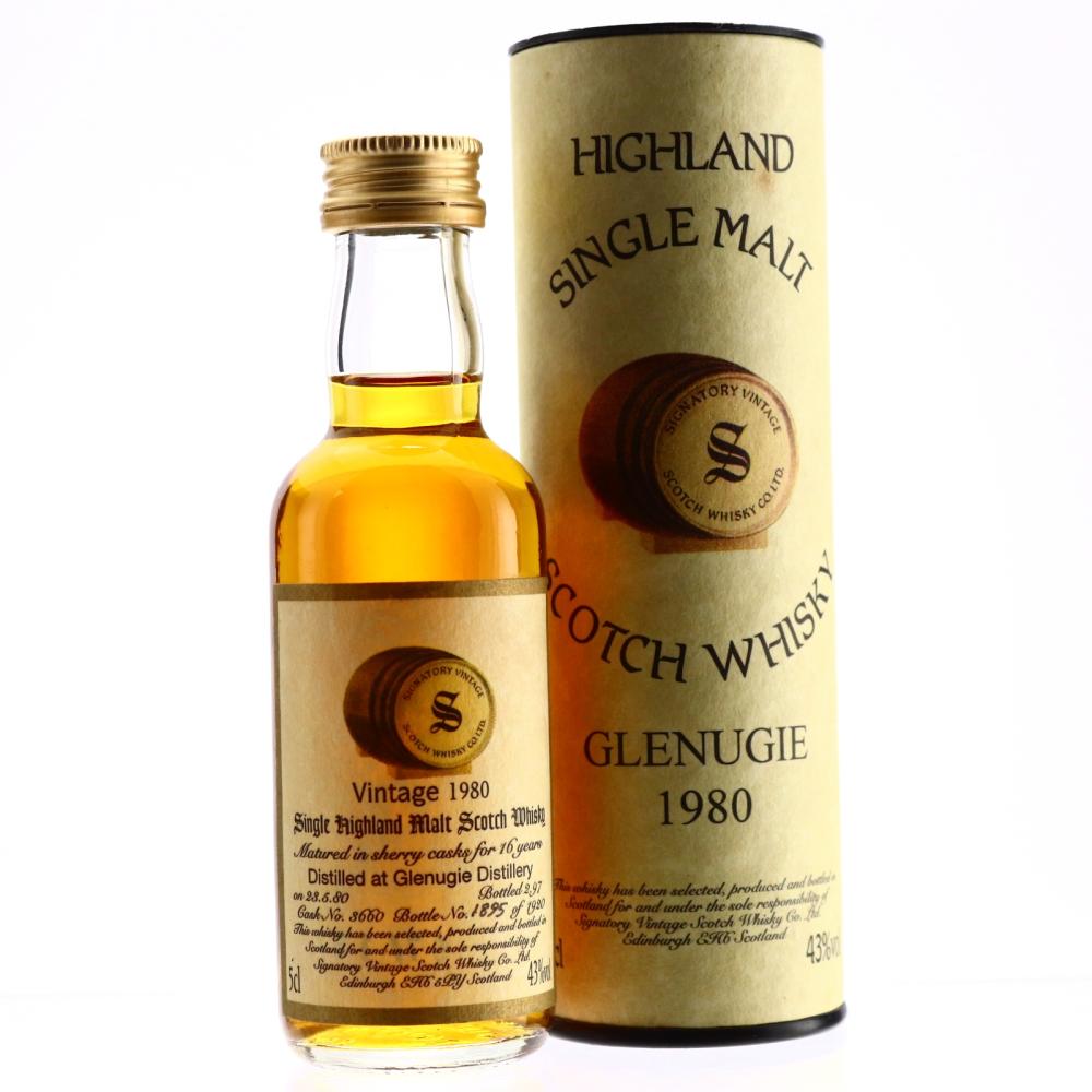 Glenugie 1980 Signatory Vintage 16 Year Old Miniature