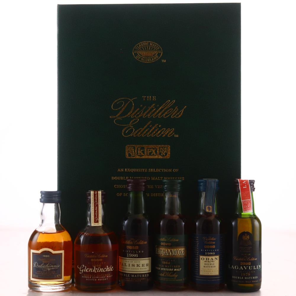 Distillers Edition Classic Malts Miniature Selection 6 x 5cl / First Releases including Lagavulin 1979