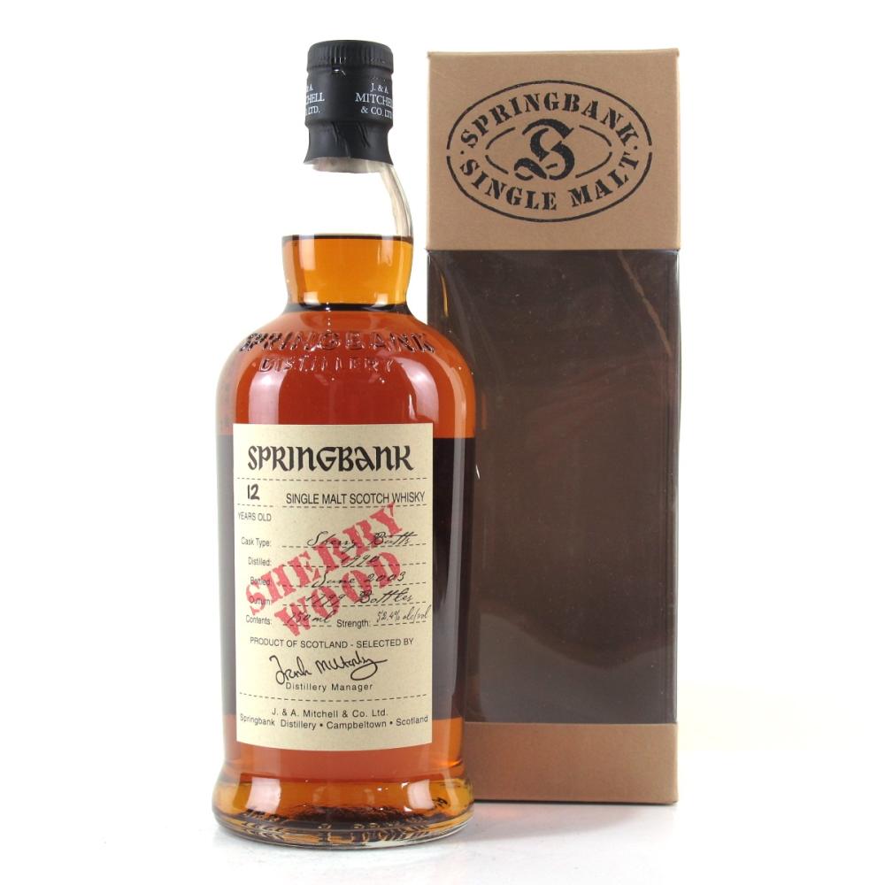 Springbank 1990 12 Year Old Sherry Wood 75cl / US Import