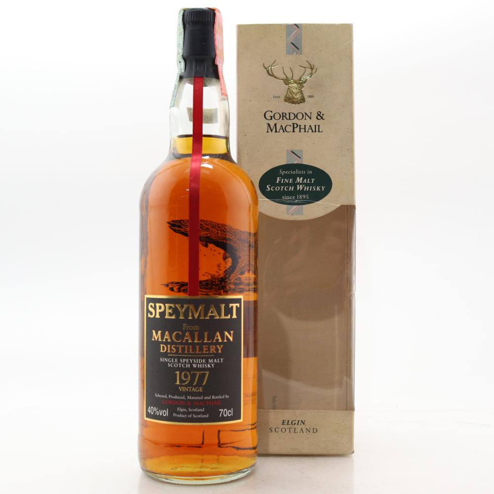 Macallan 1977 Gordon and MacPhail Speymalt 