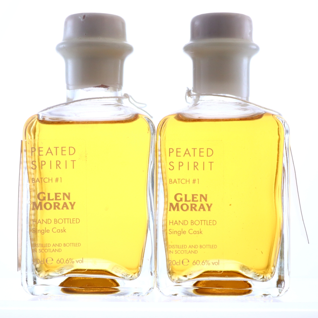 Glen Moray Peated Spirit Cask #141 2 x 20cl