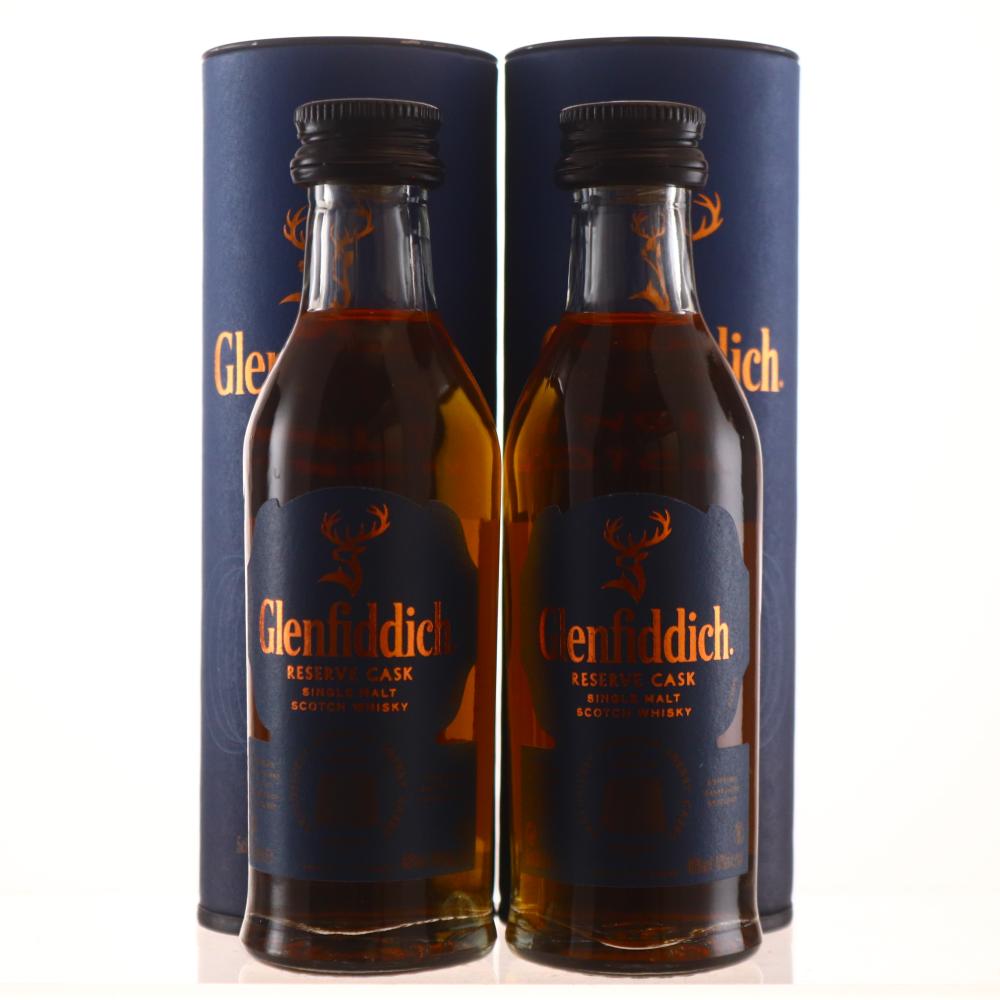 Glenfiddich Reserve Cask Miniature x 2