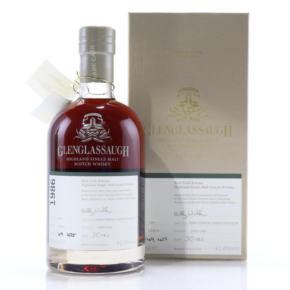 Glenglassaugh 1986 Rare Cask 30 Year Old